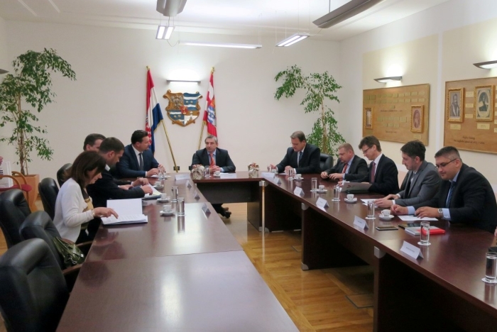 Posjet ministra Lovre Kuščevića Posjet ministra Lovre Kuščevića